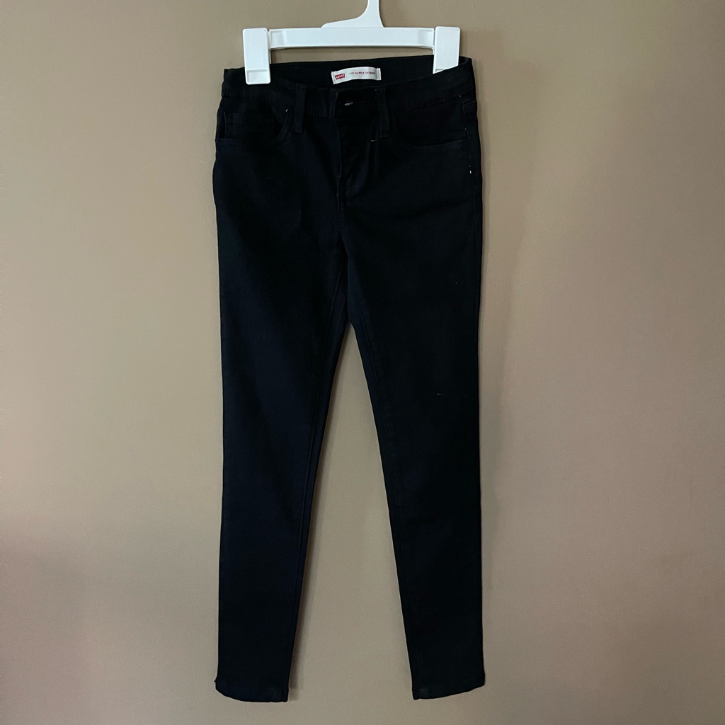 Brand New Levis 710 Black Skinny Leg Jeans For Boys
